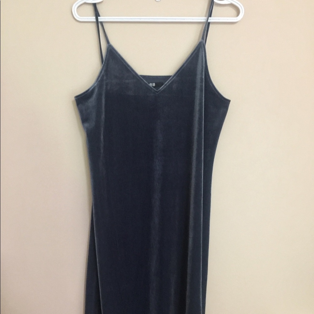 Uniqlo dress dark blue